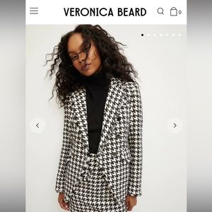 Veronica Beard houndstooth jacket - size 2